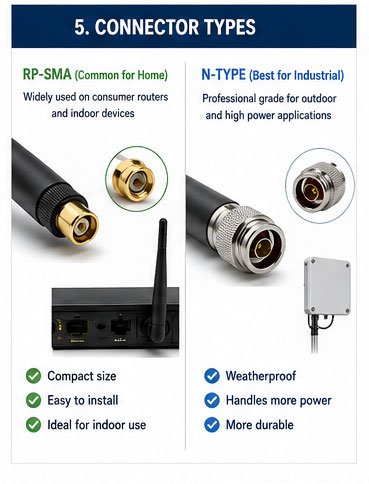 Key factors when purchasing WiFi antennas WiFi antenna buying checklist