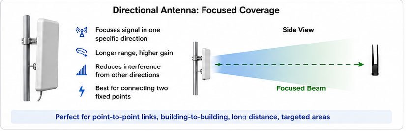 how antenna gain affects signal coverage antenna gain pattern visualization