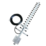 Long Distance High Gain 16 Elements 15dBi Waterproof Outdoor Vertical for Directional 2.4G WIFI 4G LTE Yagi Antenna