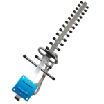 Long Distance High Gain 16 Elements 15dBi Waterproof Outdoor Vertical for Directional 2.4G WIFI 4G LTE Yagi Antenna