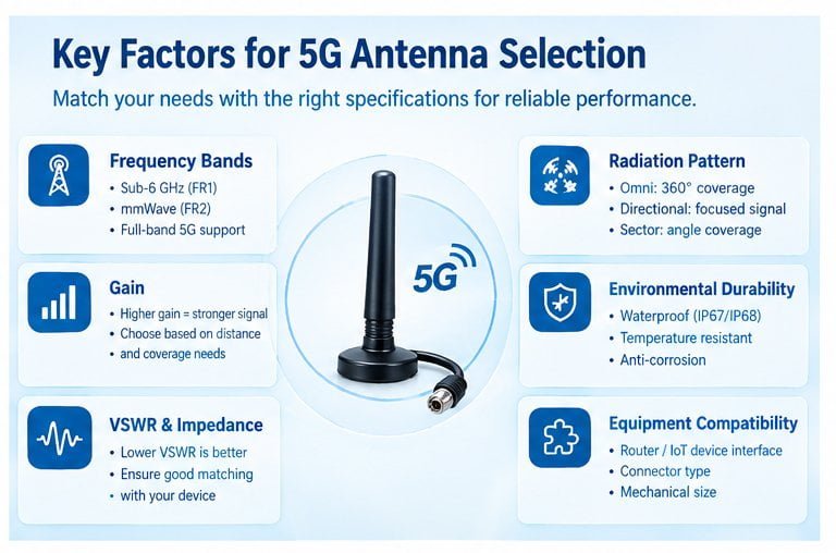 Environmental Factors Impacting Industrial 5G Antennas Industrial 5G antenna environmental resilience